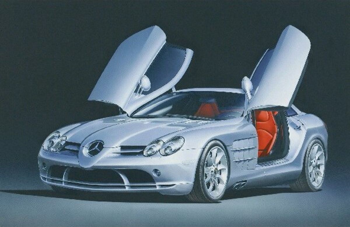 Tamiya - Mercedes Slr Mclaren Modelbil Byggesæt - 1:24 - 24290