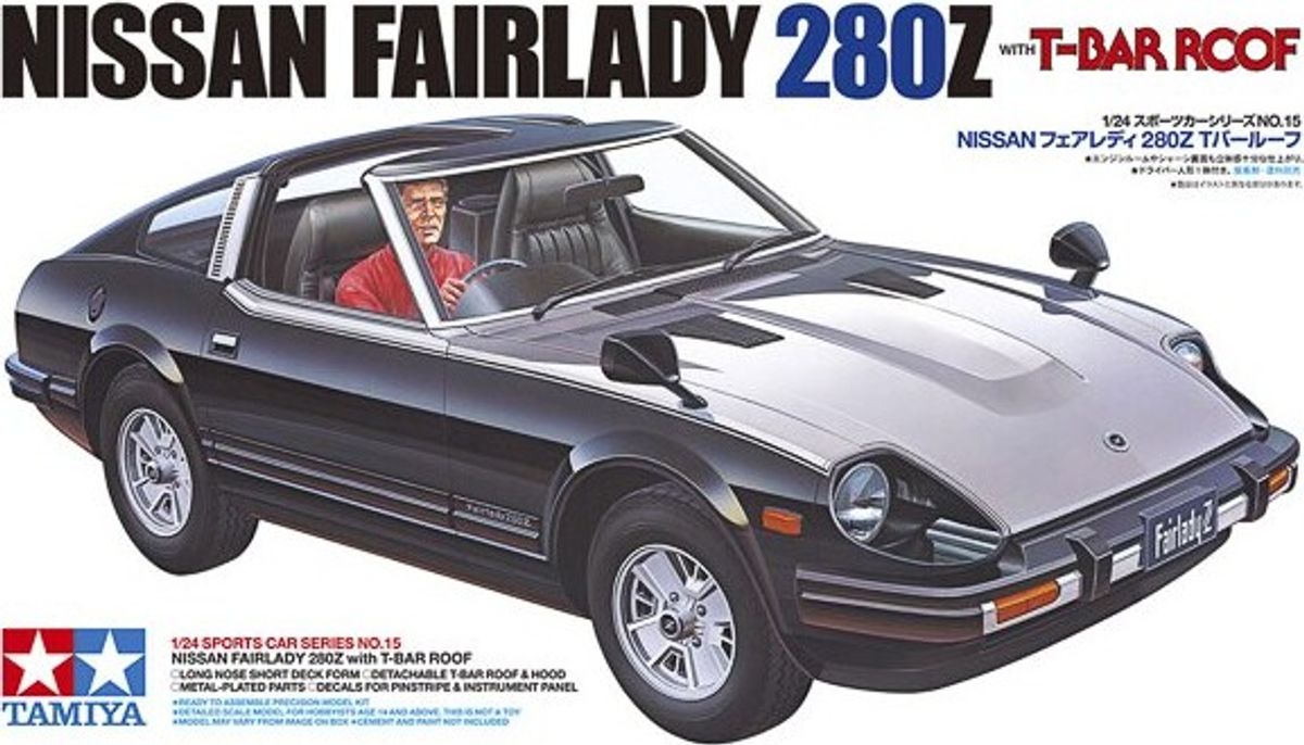 Tamiya - Nissan Fairlady 280z T-bar Roof Byggesæt - 1:24 - 24015