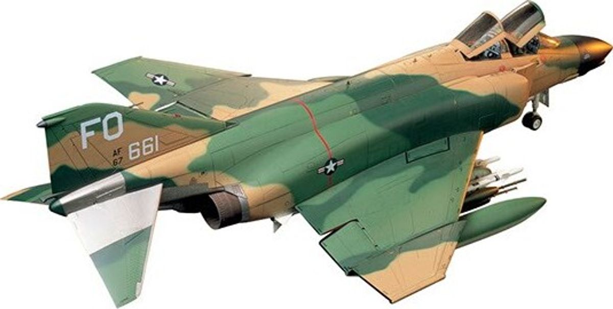 Tamiya - Phantom Ii F-4 C/d Modelfly Byggesæt - 1:32 - 60305