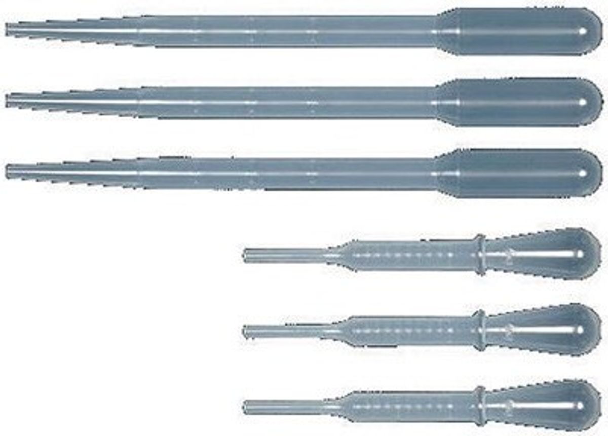 Tamiya - Pipette Set - 90 Mm + 150 Mm - 6 Stk - 87124