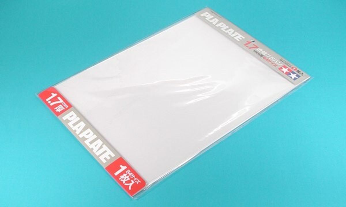 Tamiya - Pla Plate - Clear - 1,7 Mm - B4 - 1 Stk - 70128