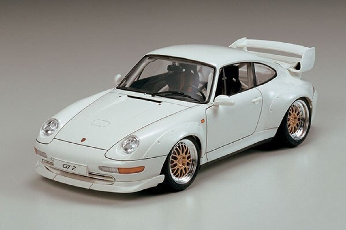 Tamiya - Porsche Gt2 Street Version Bil Byggesæt - 1:24 - 24247