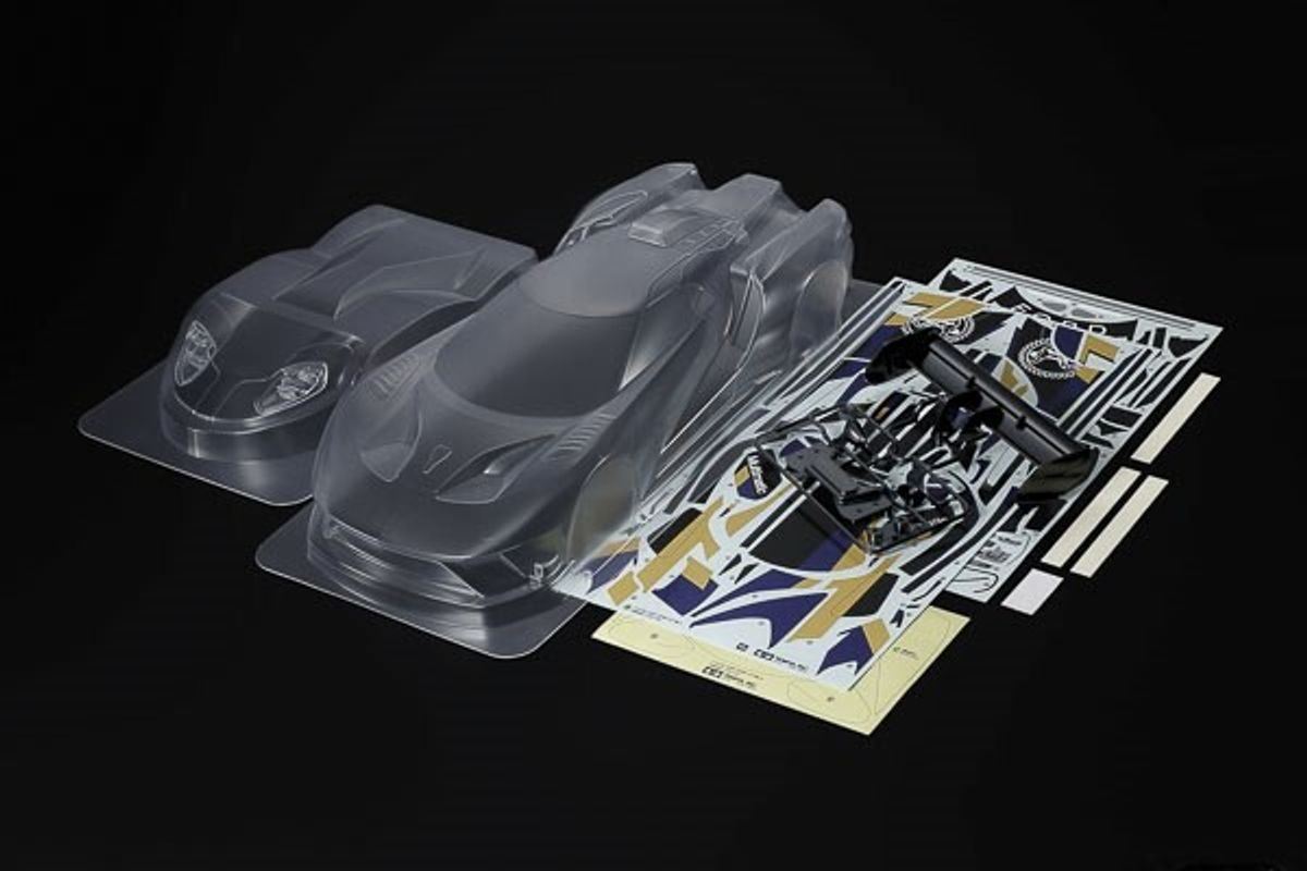 Tamiya - R/c 2020 Ford Gt Mk Ii Body Parts Set - 1:10 - 51664