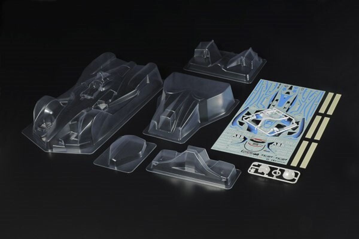 Tamiya - R/c Formula E Gen2 Car Body Parts Set - 1:10 - 51660