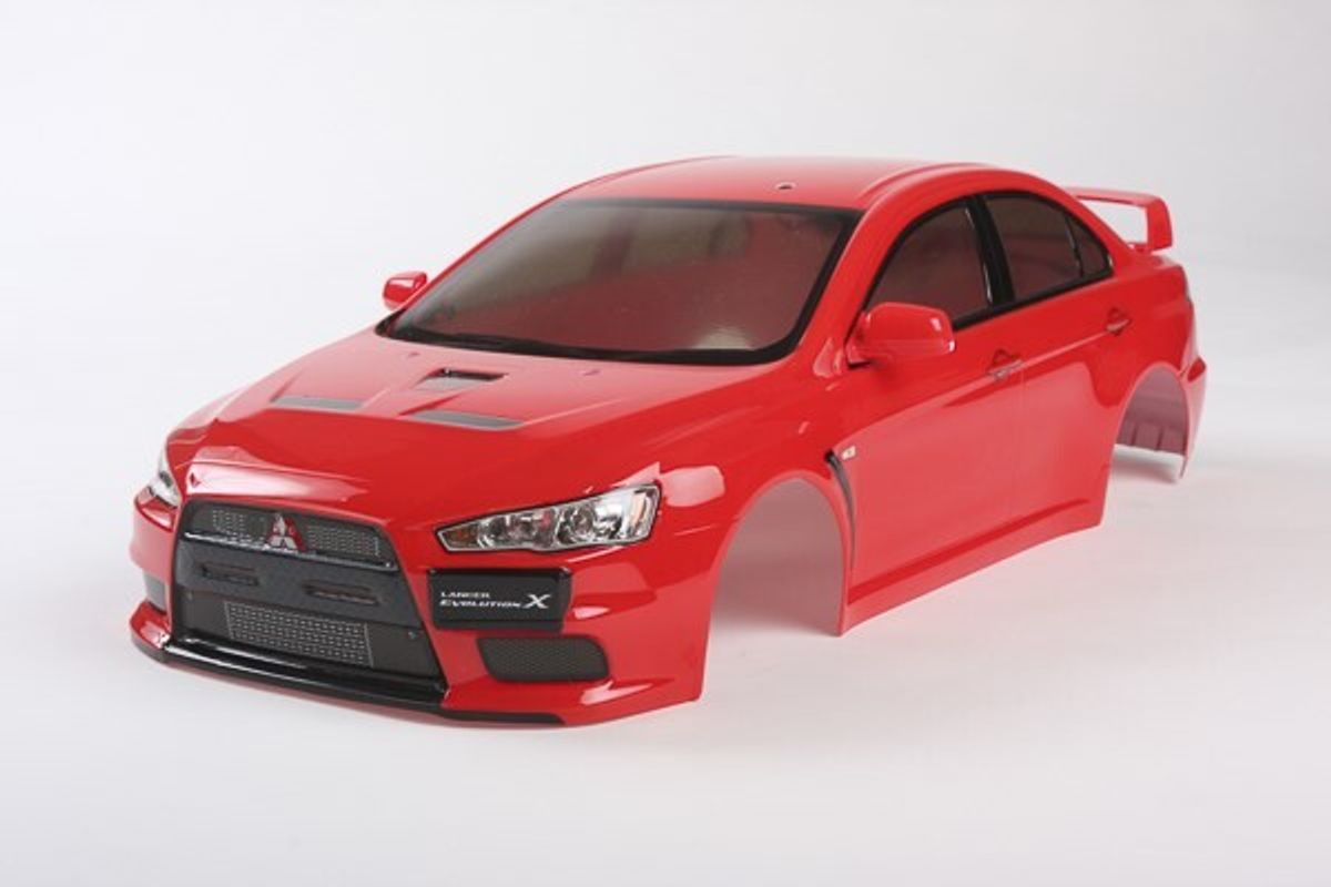 Tamiya - R/c Lancer Evo X Body Parts Set - 1:10 - 51376