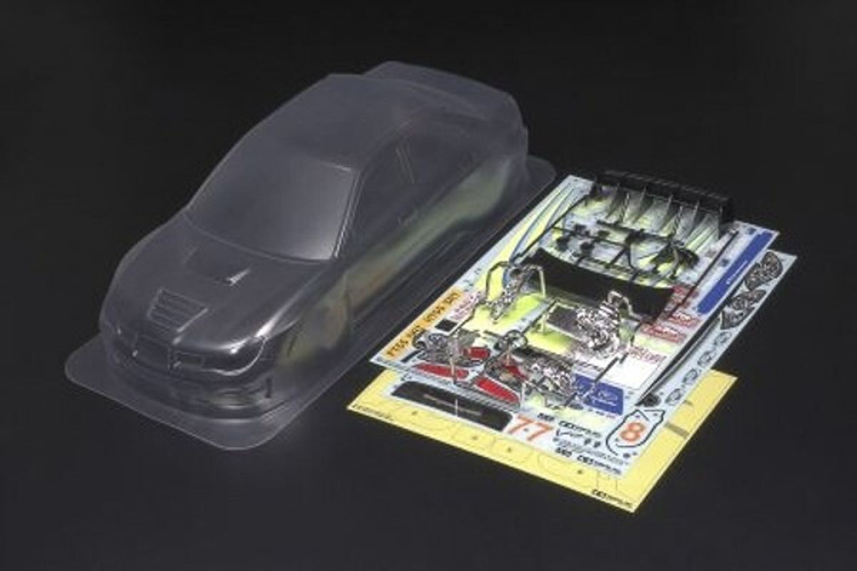 Tamiya - R/c Subaru Impreza Wrc 07 Body Parts Set - 1:10 - 51289