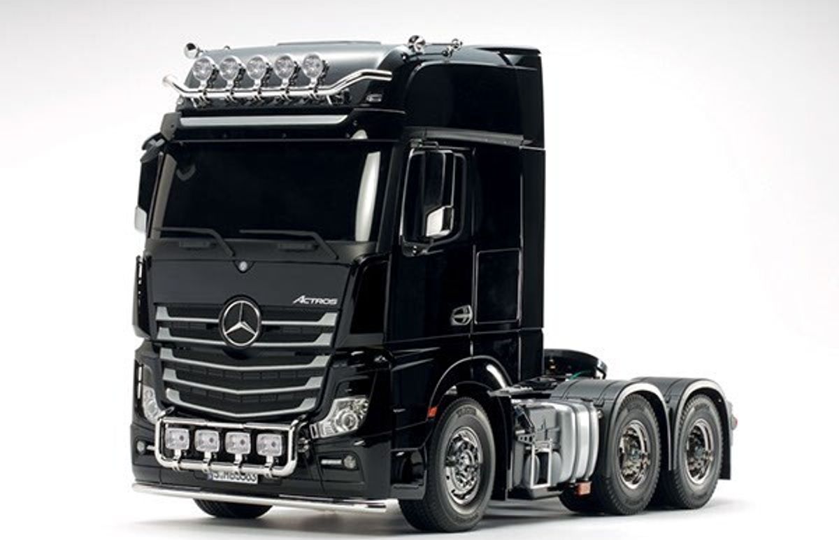 Tamiya - Rc Mercedes Actros 3363 Fjernstyret Lastbil Byggesæt -1:14 - 56348