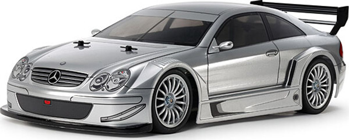 Tamiya - Rc Mercedes-benz Clk Amg 2002 Tt-02 Fjernstyret Bil Byggesæt - 1:10 - 58722