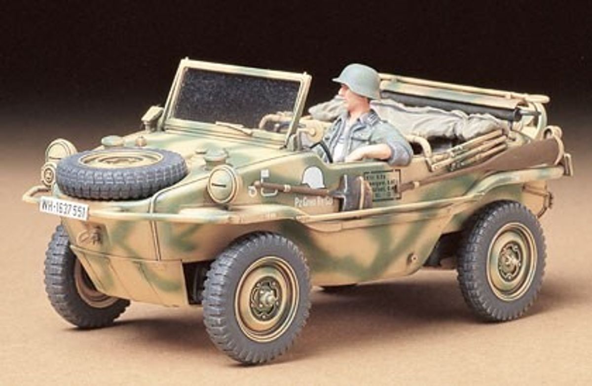 Tamiya - Schwimmwagen Type 166 Vogn Byggesæt - 1:35 - 35224