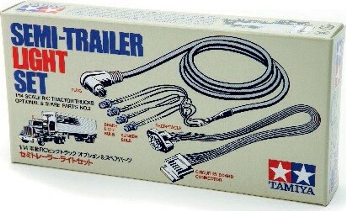 Tamiya - Semi Trailer Light Set - Lyssæt Til Anhænger - 56502