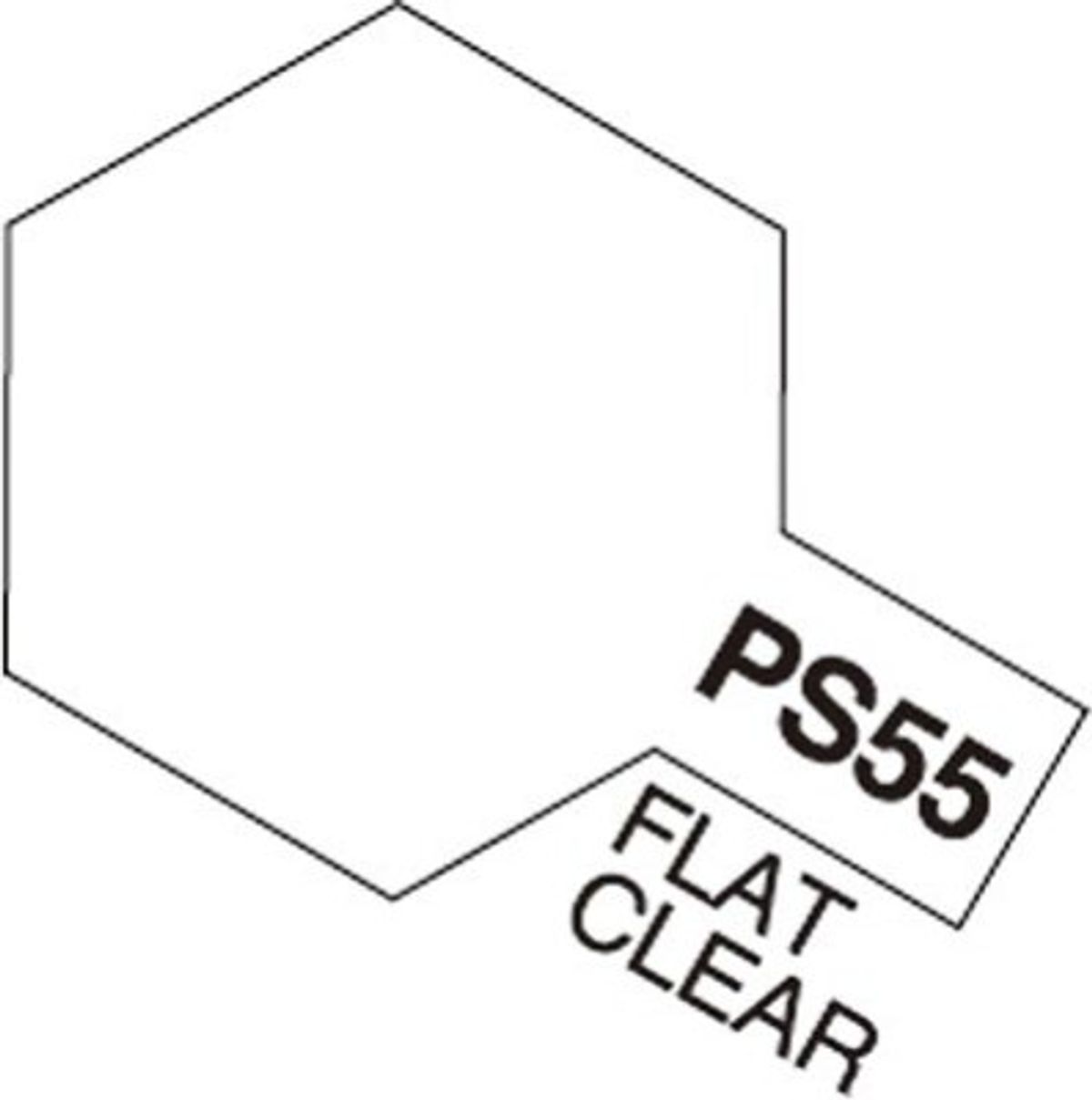 Tamiya Spraymaling - Ps-55 Flat Clear - 86055