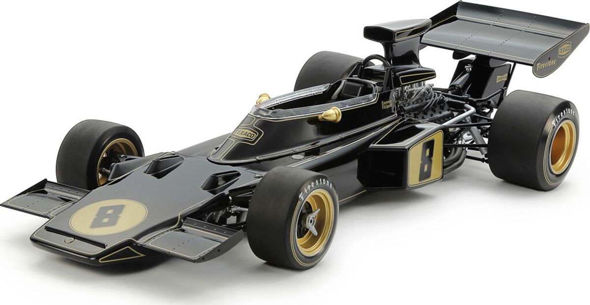 Tamiya - Team Lotus Type 72d 1972 Bil Byggesæt - 1:12 - 12046