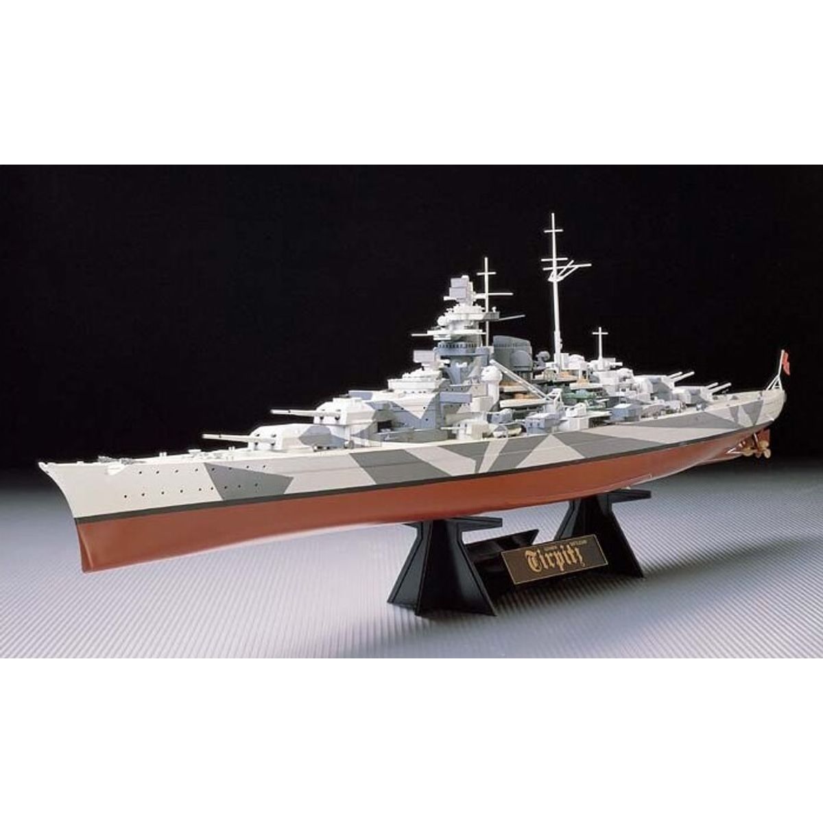 Tamiya - Tirpitz German Battleship Byggesæt - 1:350 - 78015