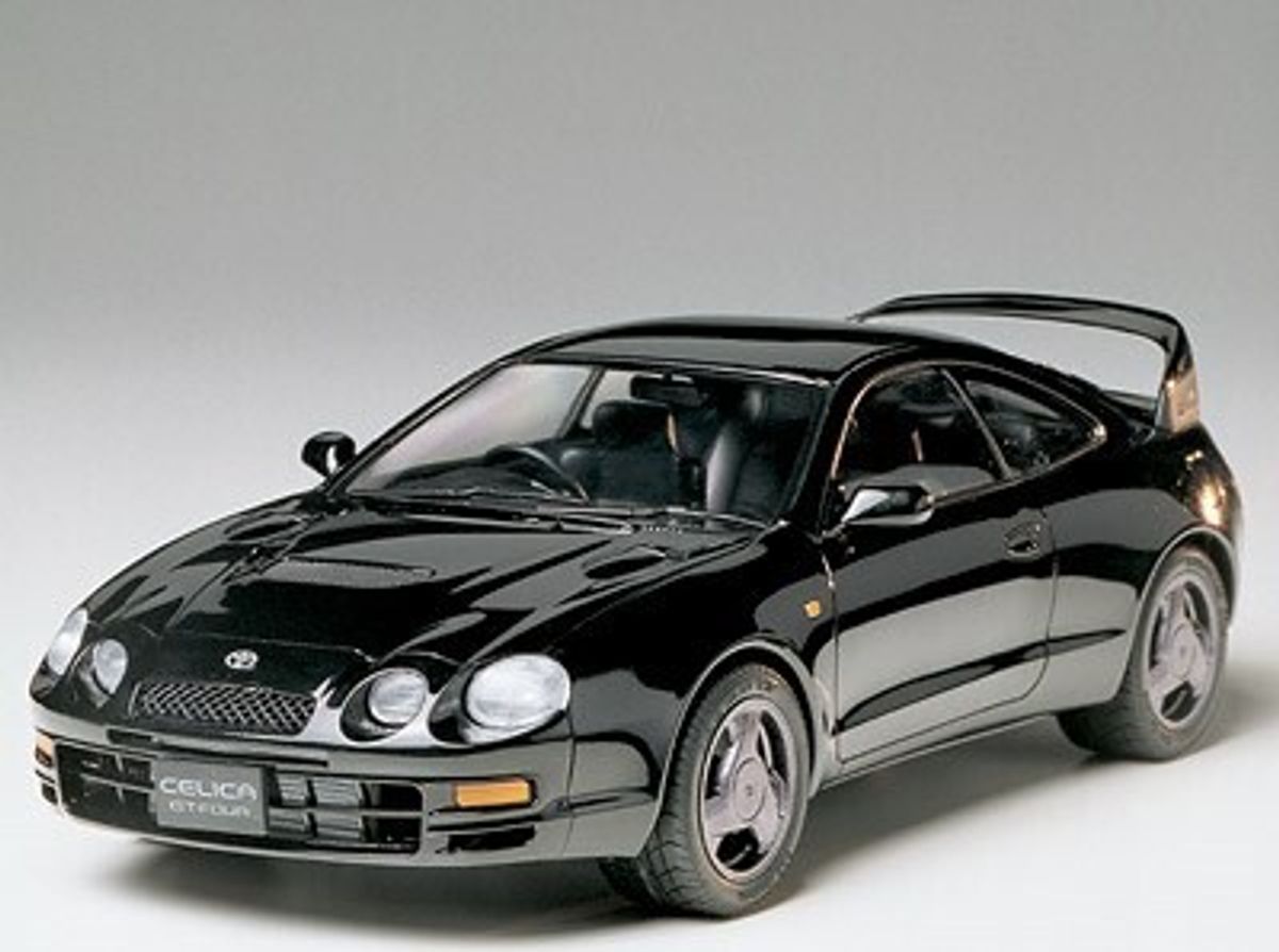 Tamiya - Toyota Celica Gt-four Modelbil Byggesæt - 1:24 - 24133