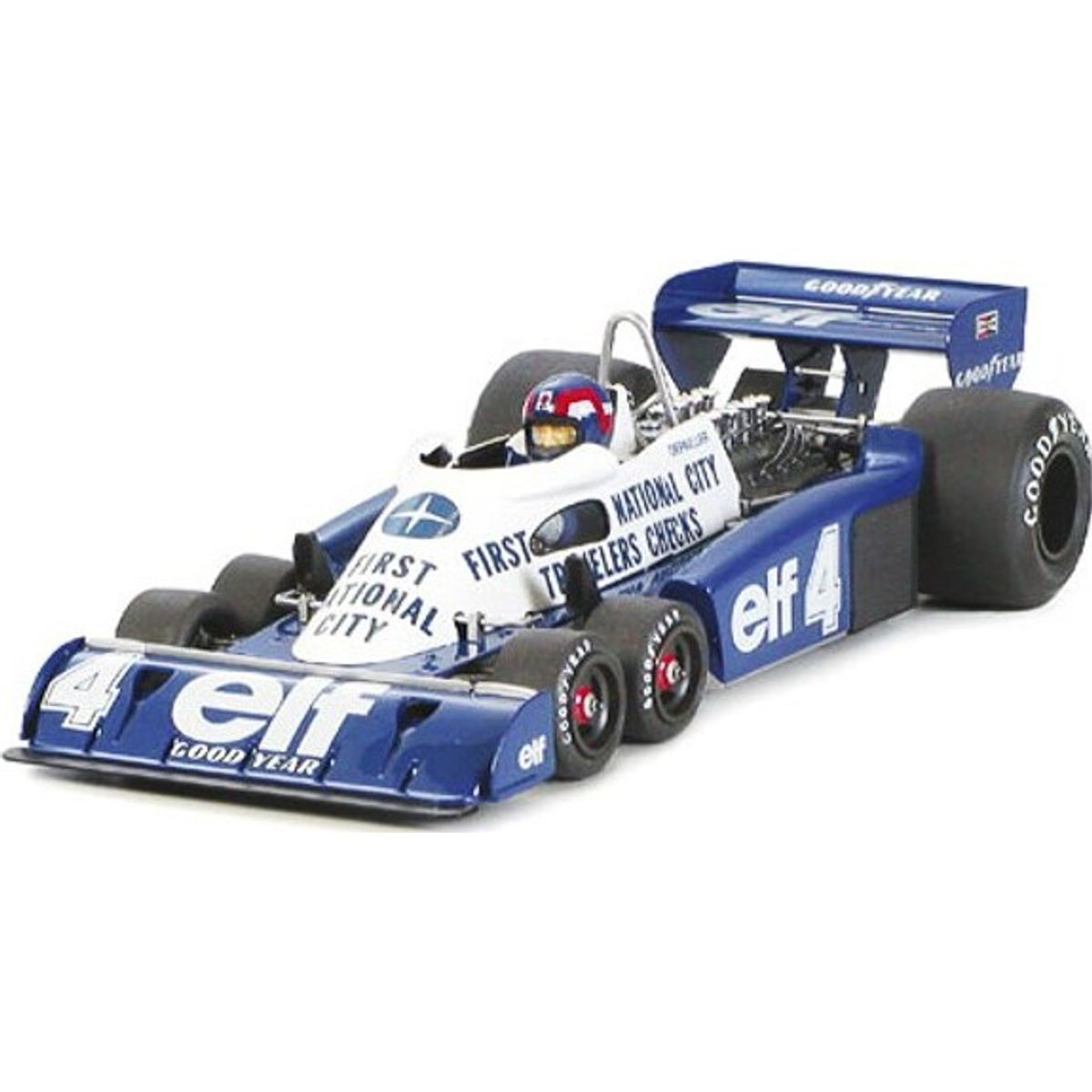 Tamiya - Tyrrell P34 1977 Monaco Gp Bil Byggesæt - 1:20 - 20053