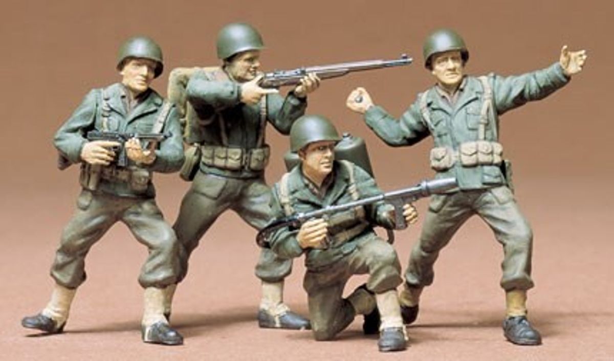 Tamiya - U.s. Army Infantry - Model Figurer - 1:35 - 35013