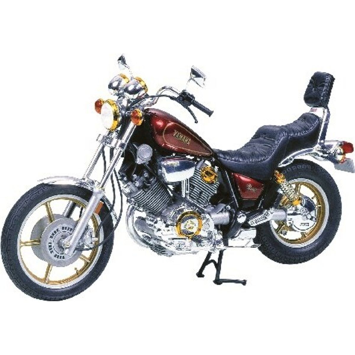 Tamiya - Yamaha Virago Xv1000 Motorcykel Byggesæt - 1:12 - 14044