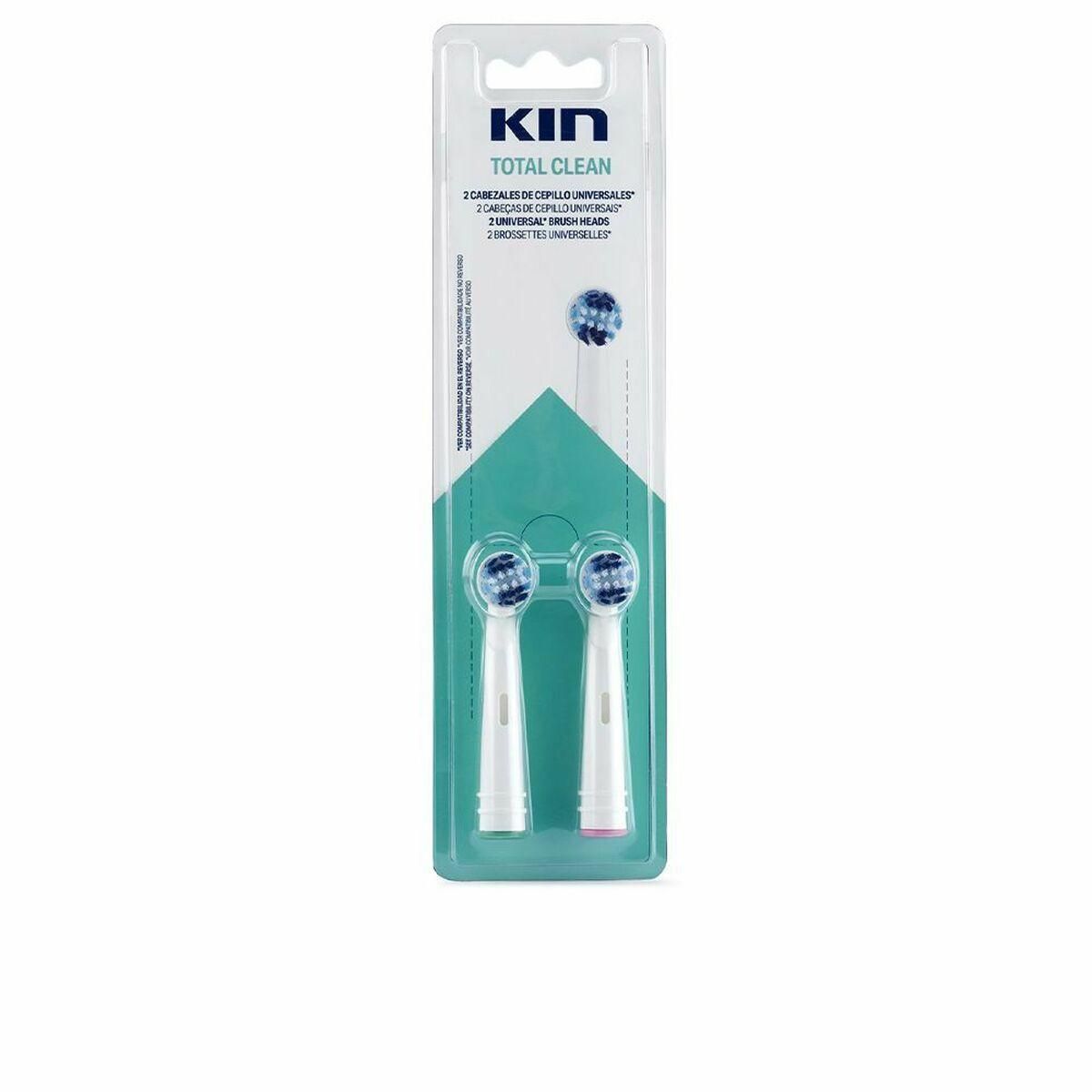 Tandbørstehoved Kin 1865113 Escova de Dentes 2 enheder (2 uds)