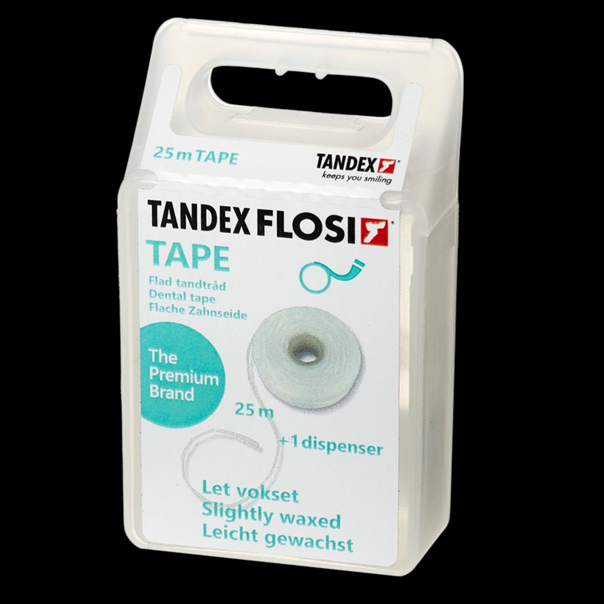 TANDEX Flosi Tape Med Voks 25 m