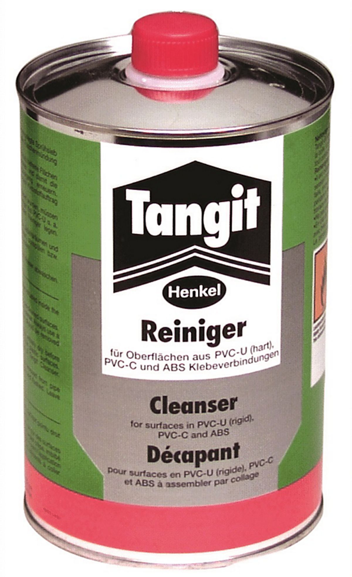 Tangit PVC rensevæske til PVC, PVC-C og ABS - 125 ml