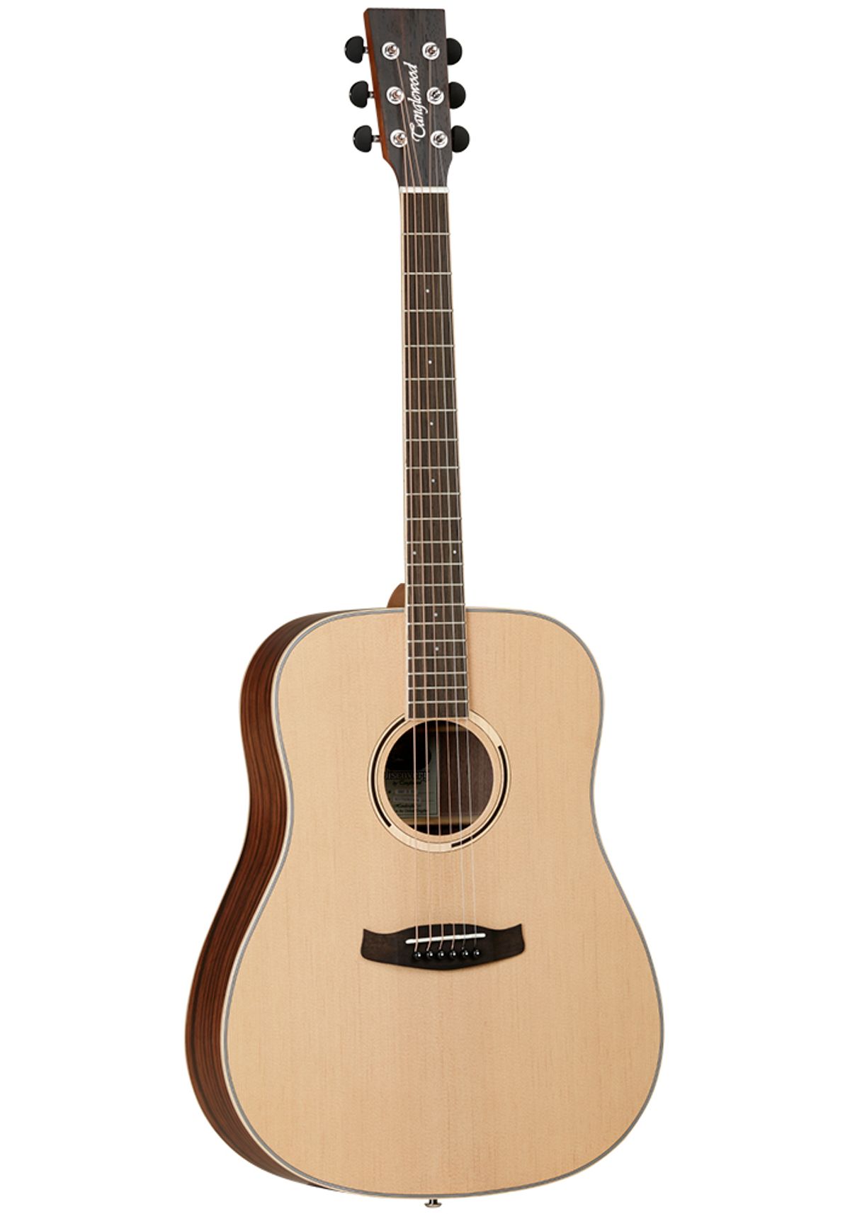 Tanglewood DBTDEB Discovery Exotic Western guitar - Natur Satin