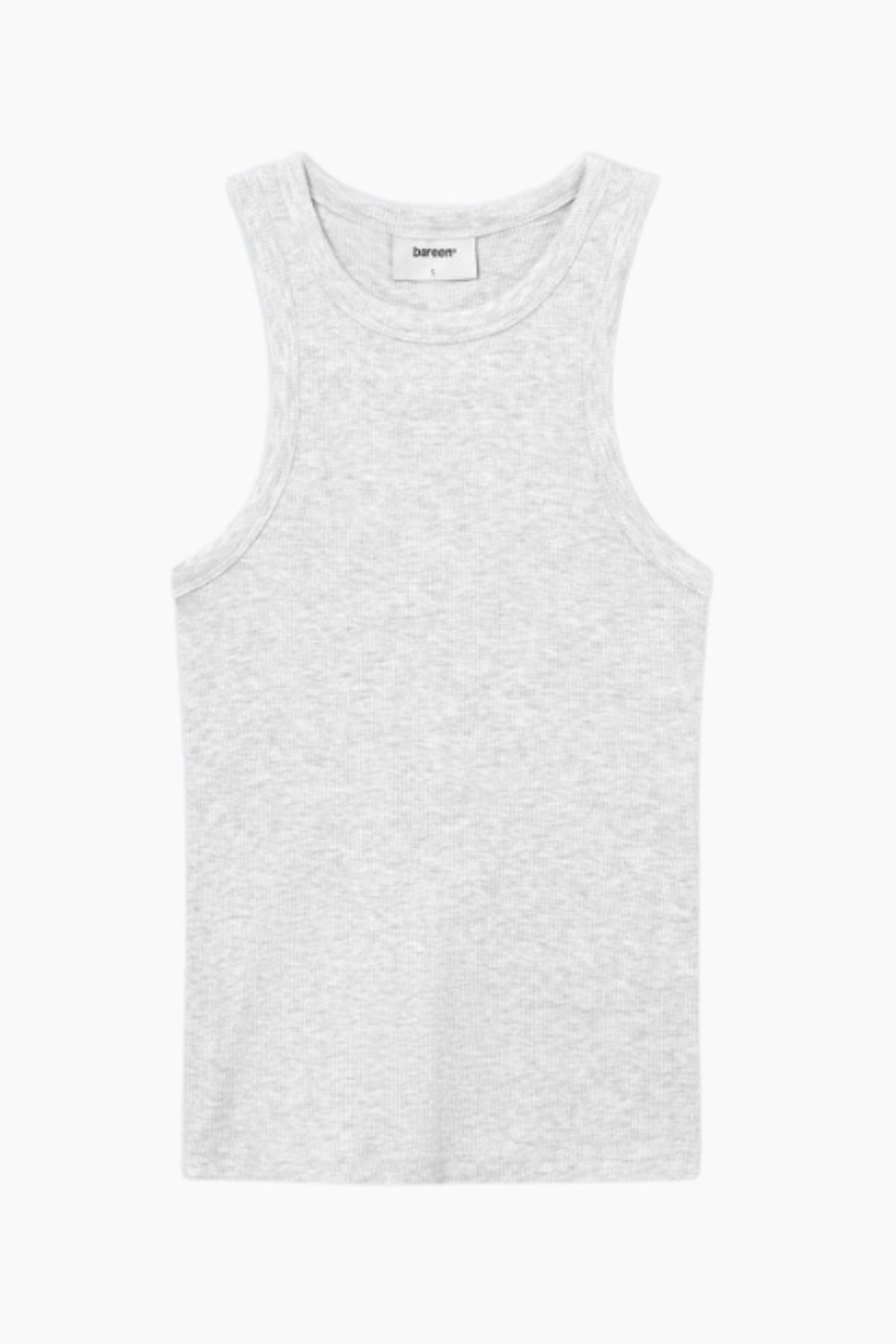 Tank Top Women - Cloudy Grey - bareen - Grå L