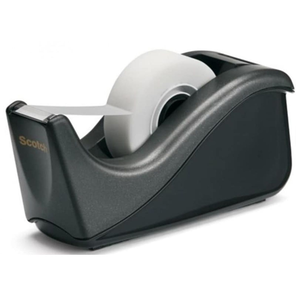 Tape dispenser SCOTCH® C60 sort med tape.