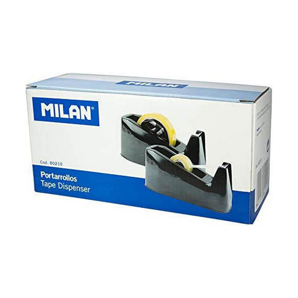 Tapeholder Milan Adapter Dobbelt 33-66 m Sort PVC