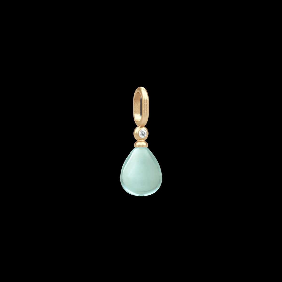 Tasha Pendant Aqua Green Amethyst