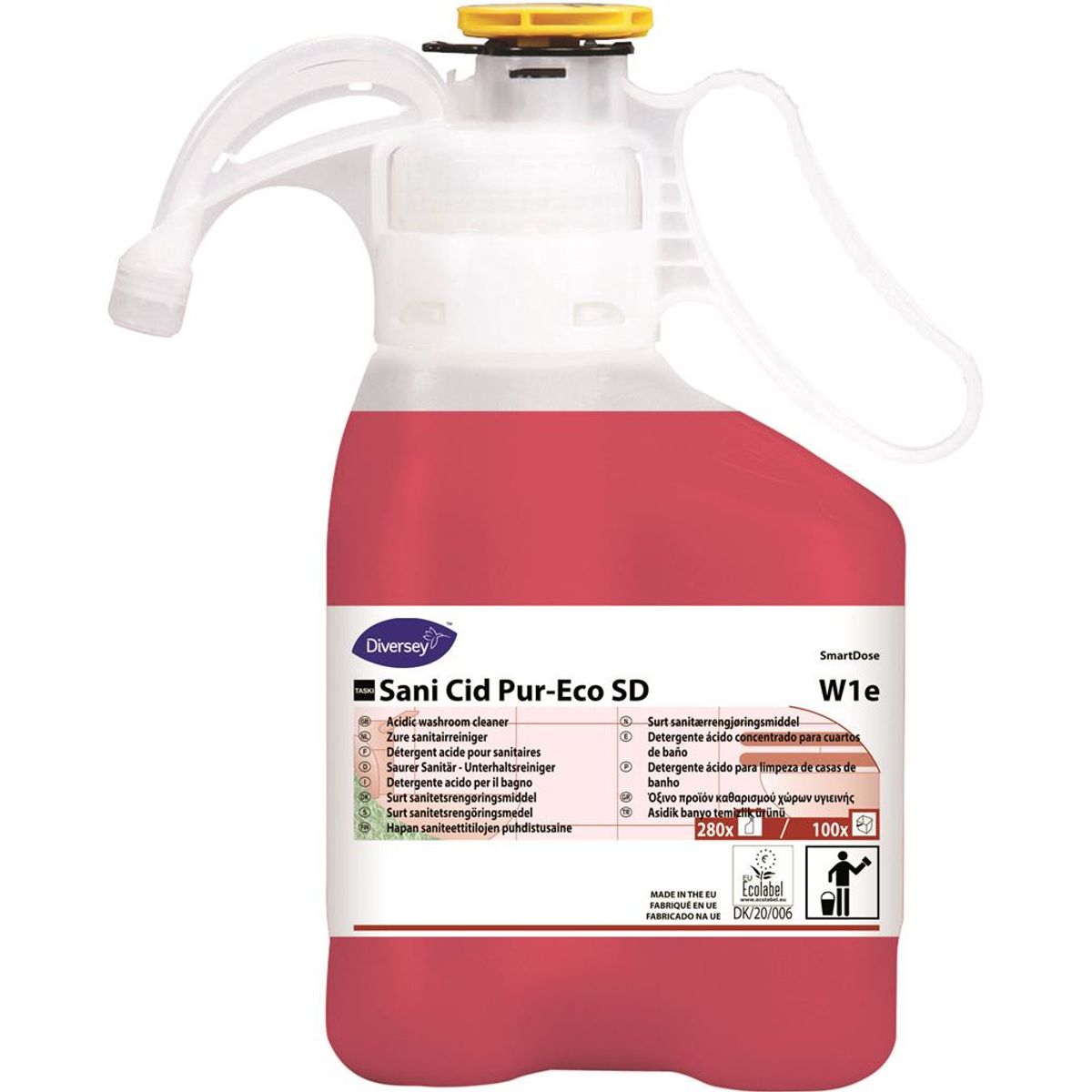 TASKI Sani Cid Pur-Eco, sanitetsrengøring, SmartDose 1,4 L