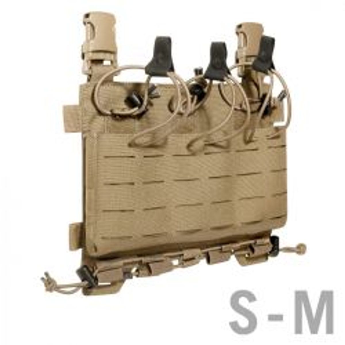 Tasmanian Tiger Tt Carrier Mag Panel Lc M4 - Khaki - Str. SM - Tilbehør til tasker