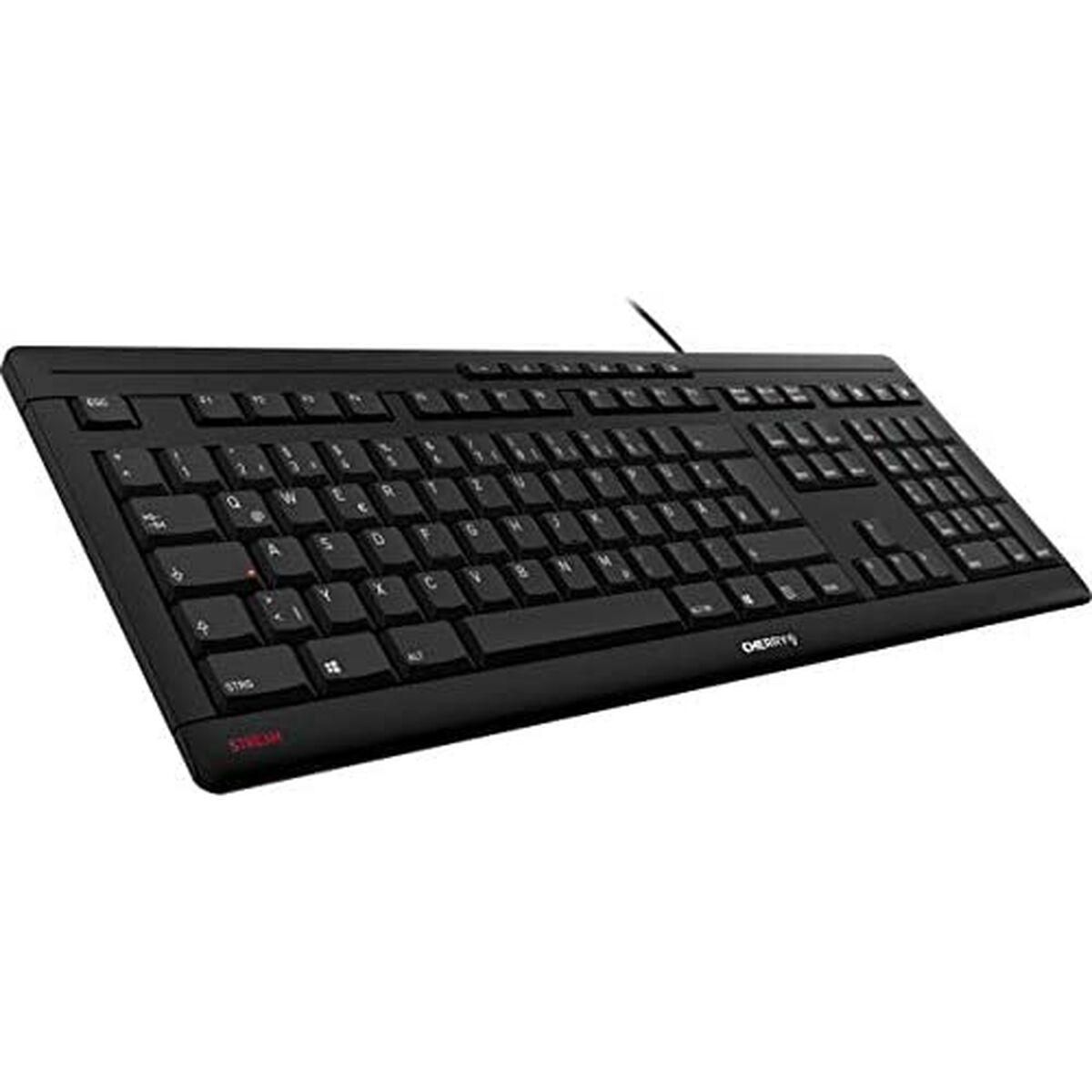 Tastatur Cherry JK-8500ES-2 Spansk qwerty Sort Multifarvet