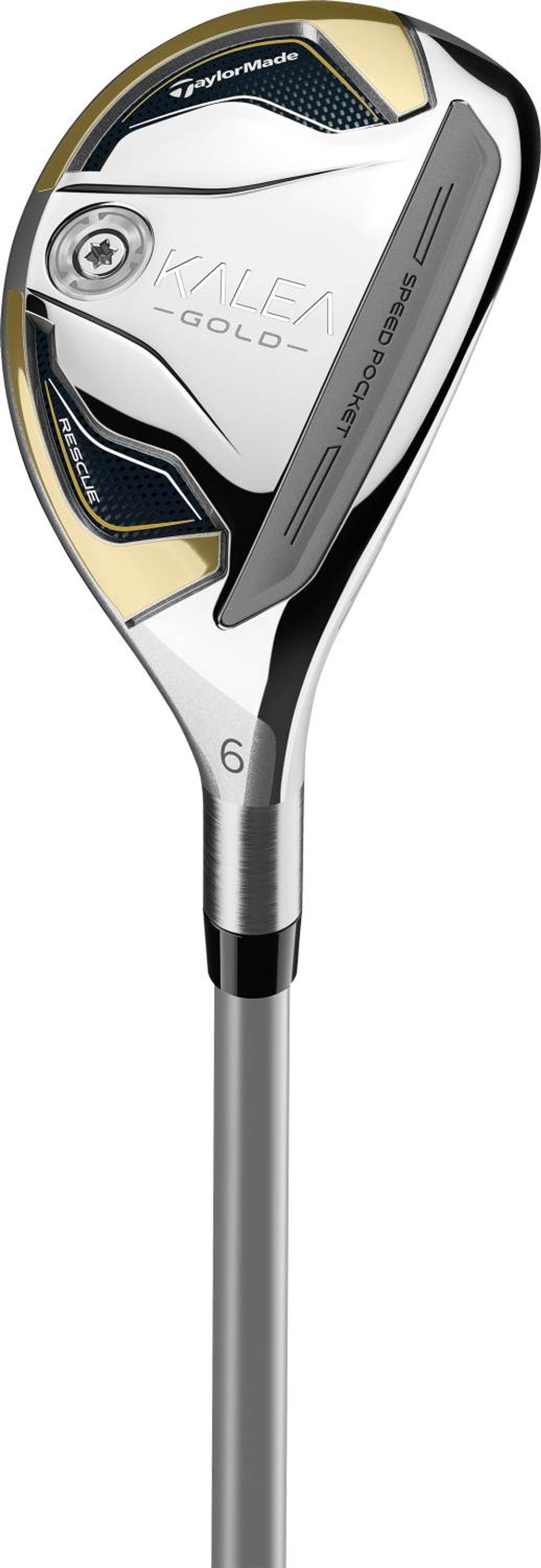 Taylormade Kalea Gold Dame Hybridkølle - Navy/Gold - Højre - 35.0° (7 Kølle) - Taylormade Kalea Gold Ultralight 40 Dame Grafit