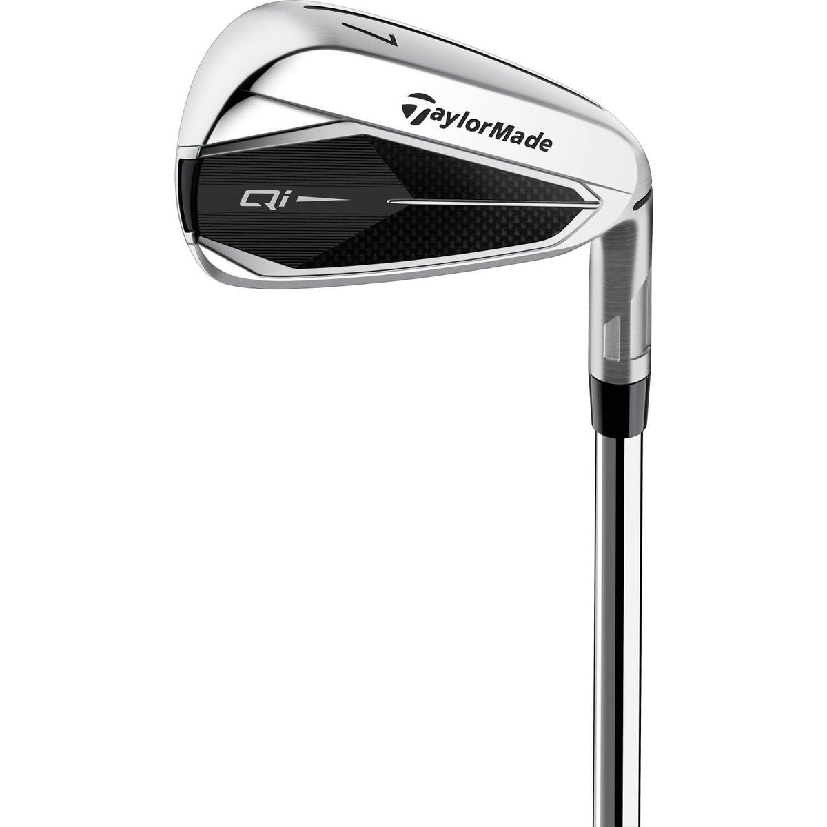 Taylormade Qi Herre Jernsæt - Chrome/Sort - Højre - 4-9, PW - KBS MAX MT 85 Stiff Stål