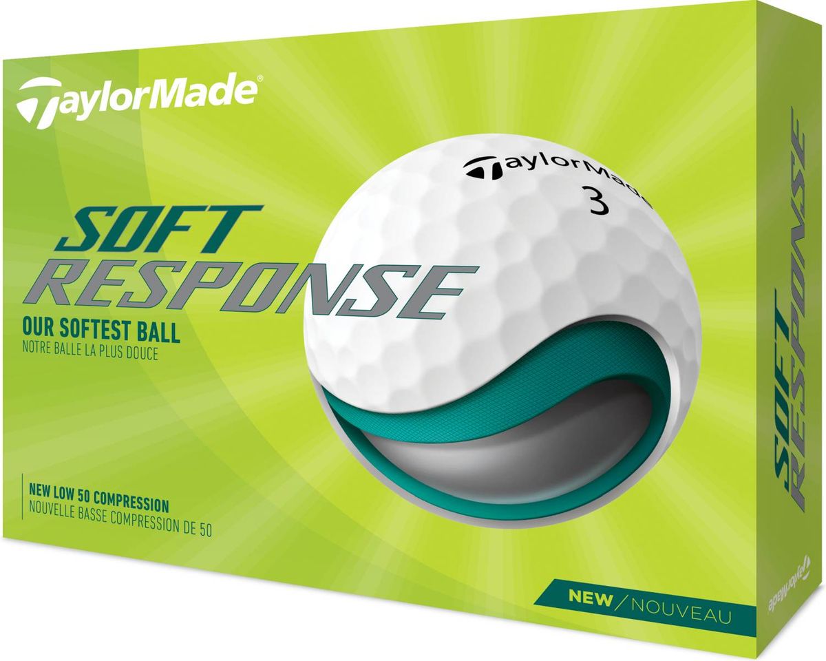 Taylormade Soft Response (2022) Golfbolde - Hvid