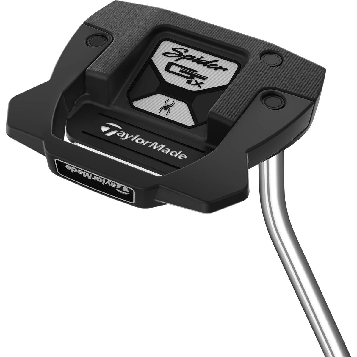 Taylormade Spider GTX Single Bend Neck Putter - Sort - Venstre - Str. 35" - Taylormade Pistol GTR 1.0 (2023) 1.0 Grå/Hvid