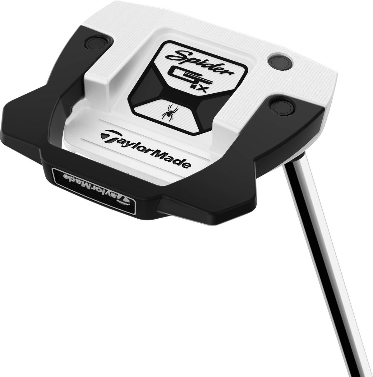 Taylormade Spider GTX Slant Neck Putter - Hvid - Højre - Str. 33" - Taylormade Pistol GTR 1.0 (2023) 1.0 Grå/Hvid