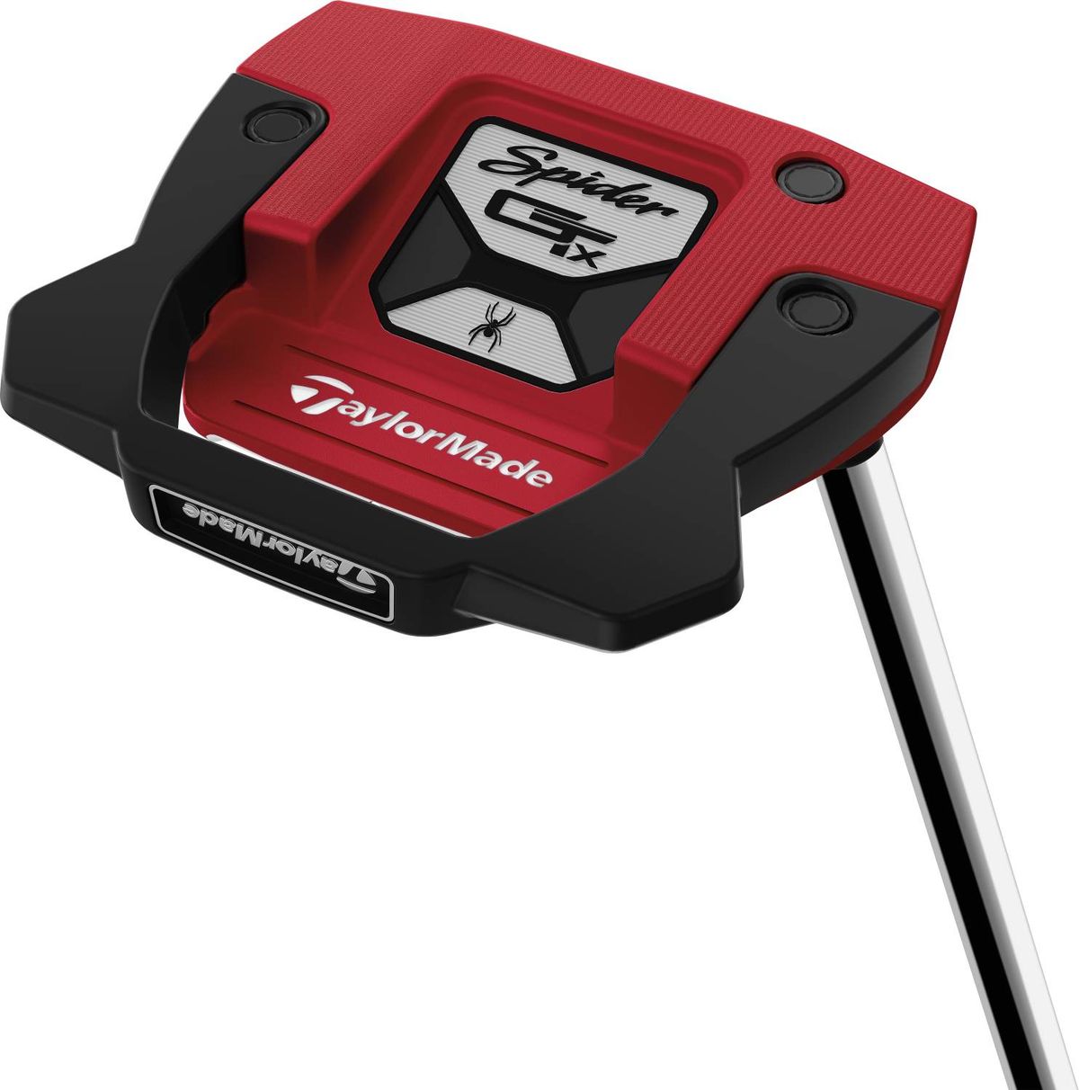 Taylormade Spider GTX Slant Neck Putter - Rød - Venstre - Str. 35" - Taylormade Pistol GTR 1.0 (2023) 1.0 Grå/Hvid