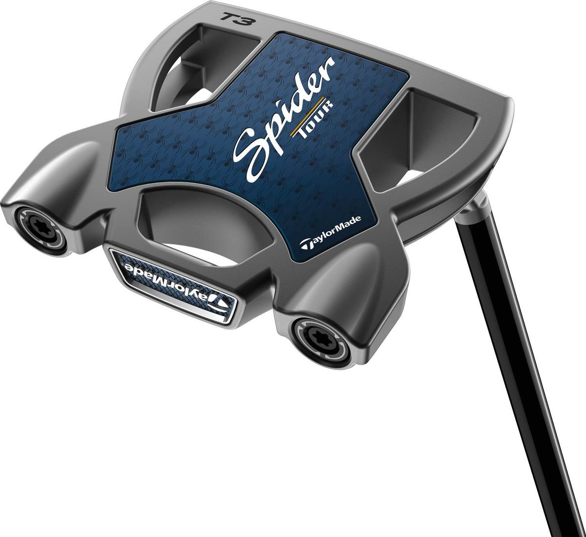 Taylormade Spider Tour Slant Neck Putter - Børstet Stål - Højre - Str. 34" - Taylormade Pistol GT 1.0 (2023) 1.0 Hvid/Sort