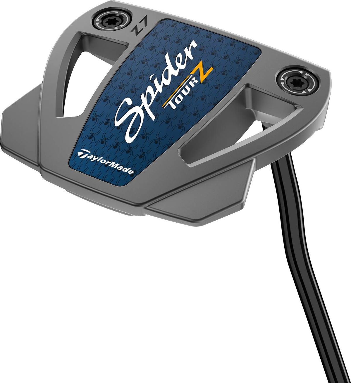 Taylormade Spider Tour Z Double Bend Neck Putter - Børstet Stål - Højre - Str. 33" - Taylormade Pistol GT 1.0 (2023) 1.0 Hvid/Sort