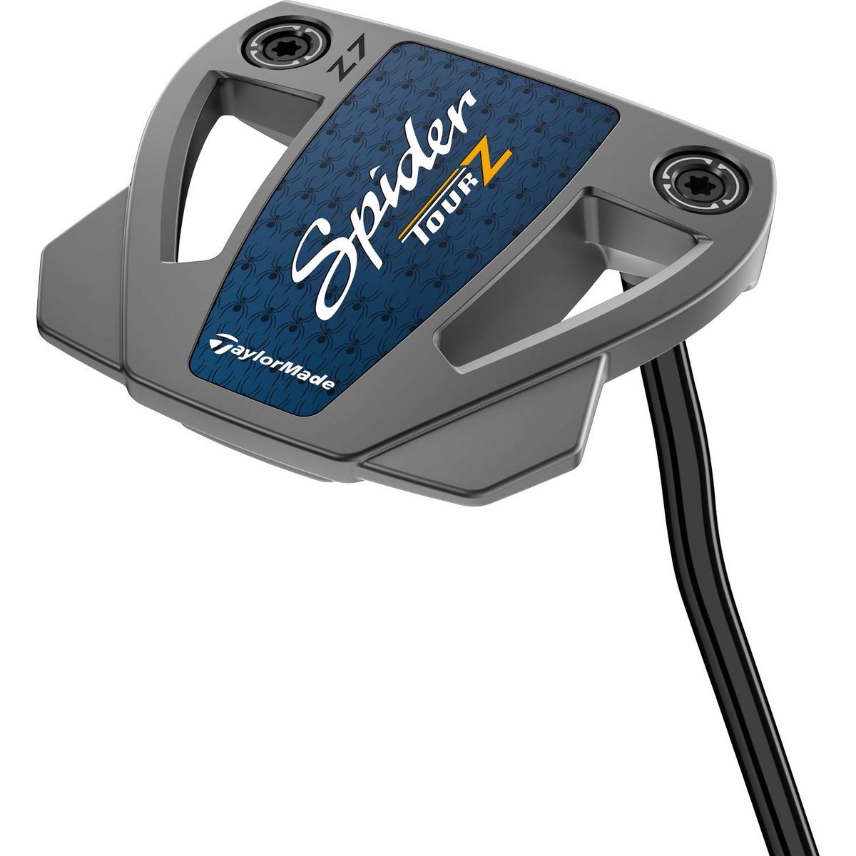 Taylormade Spider Tour Z Double Bend Neck Putter - Børstet Stål - Højre - Str. 35" - Taylormade Pistol GT 1.0 (2023) 1.0 Hvid/Sort