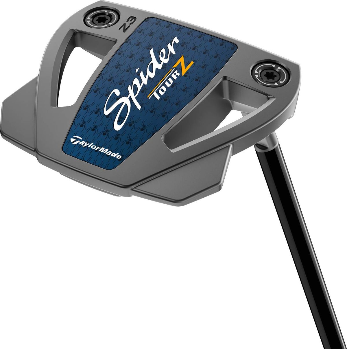 Taylormade Spider Tour Z Slant Neck Putter - Børstet Stål - Højre - Str. 33" - Taylormade Pistol GT 1.0 (2023) 1.0 Hvid/Sort