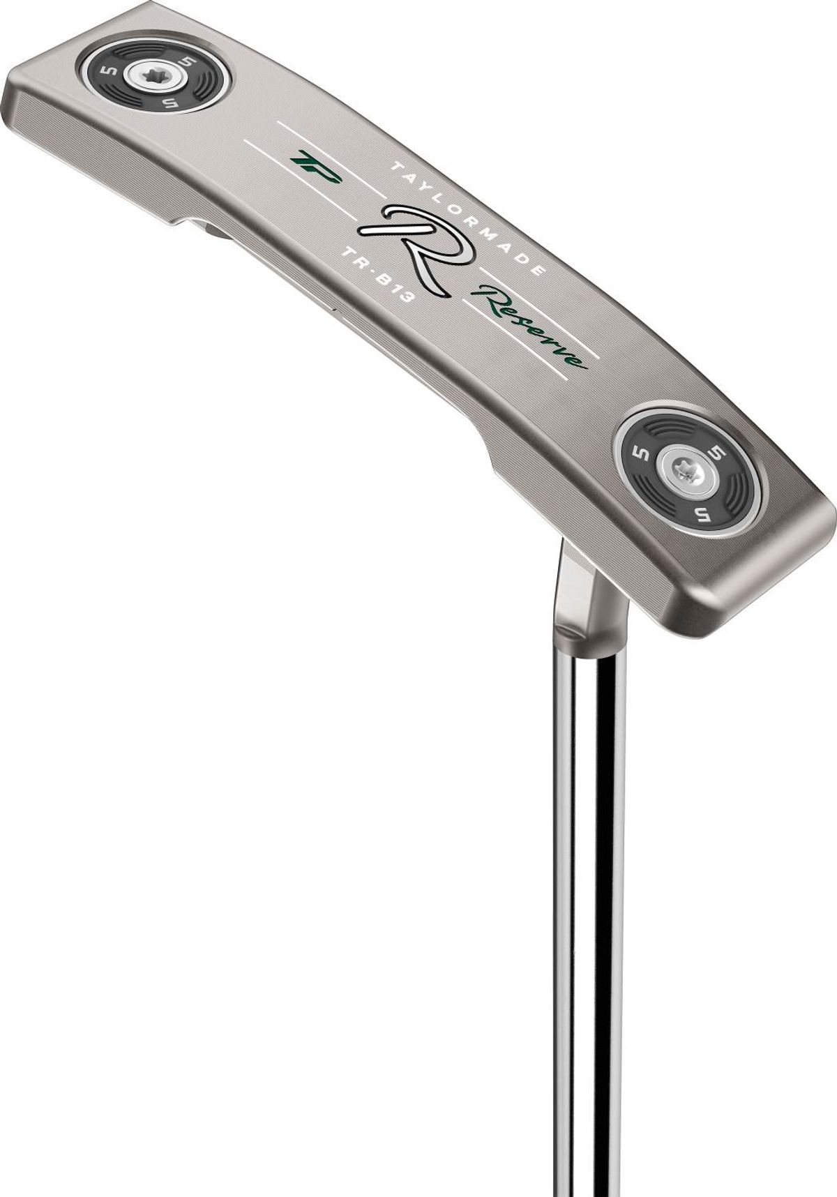 Taylormade TP Reserve B13 Slant Neck Putter - Chrome - Højre - Str. 33" - Taylormade Deep Etched (2023) Standard Sort/Grå