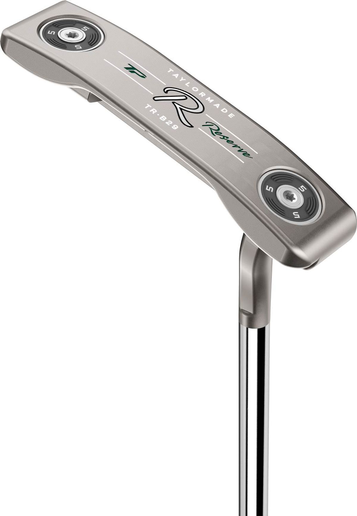 Taylormade TP Reserve B29 Flow Neck Putter - Chrome - Højre - Str. 35" - Taylormade Deep Etched (2023) Standard Sort/Grå