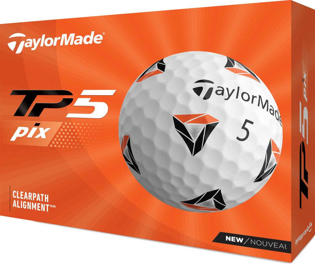 Taylormade TP5 PIX 2.0 (2021) Golfbolde - Hvid