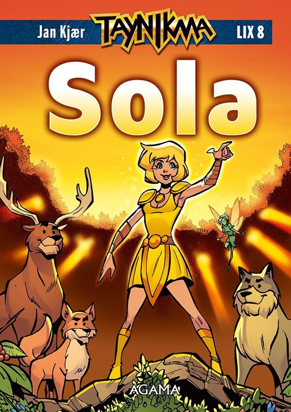 Taynikma: Sola - Lix 8 - Jan Kjær - Tegneserie