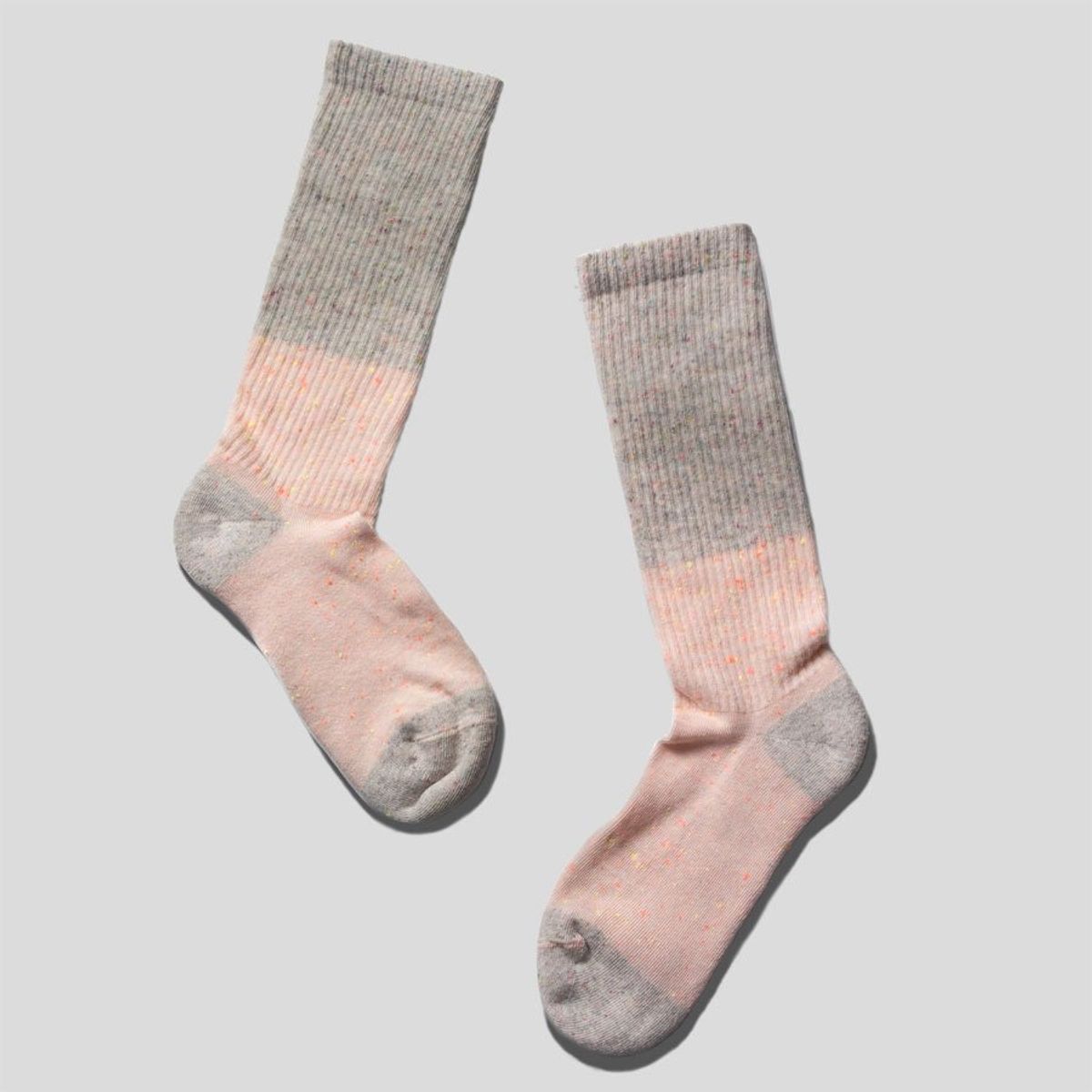 TCNT1 Mid Calf dirty cream & light peach melange - 36-39