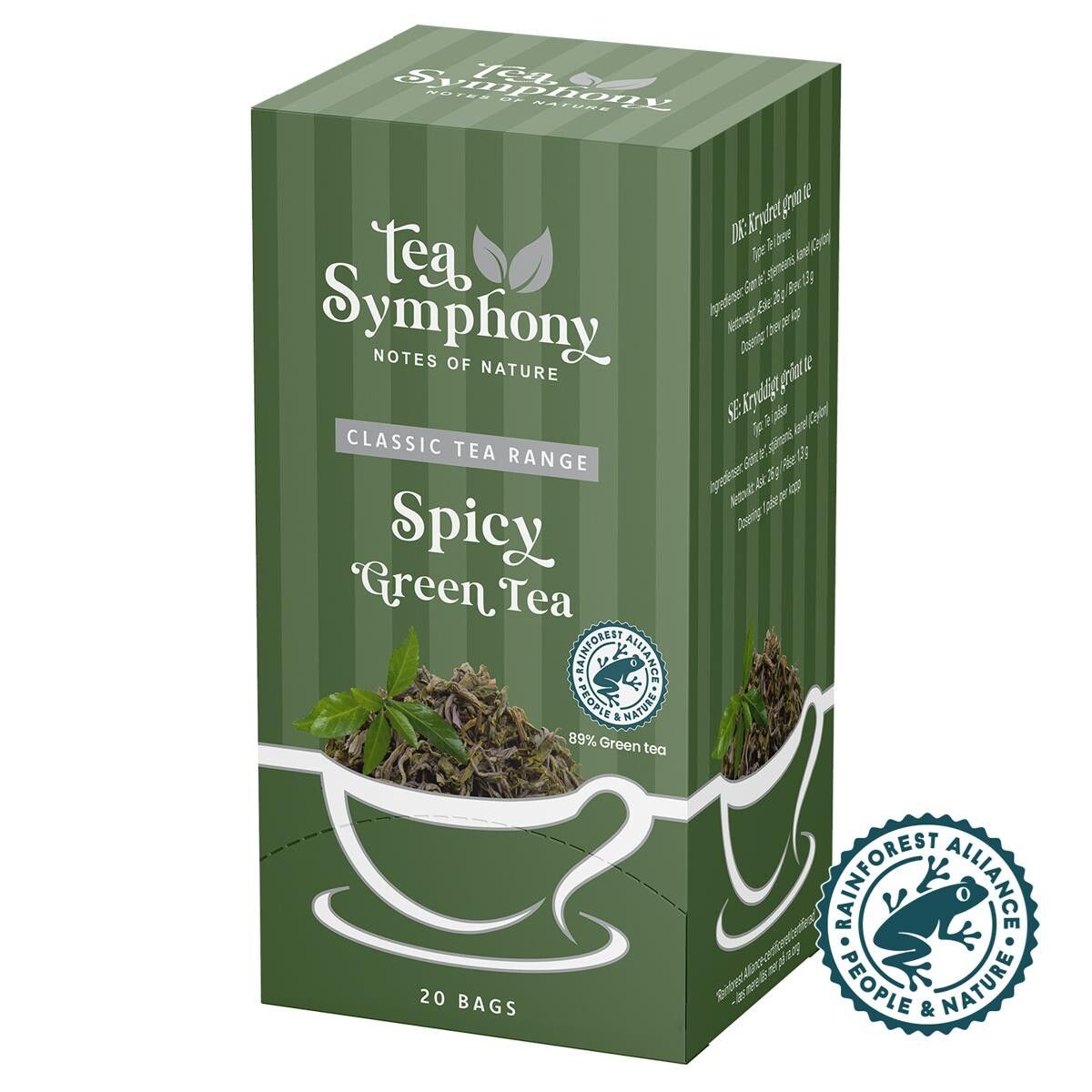 TE Symphony BKI Spicy Green Tea 20breve/pak RFA