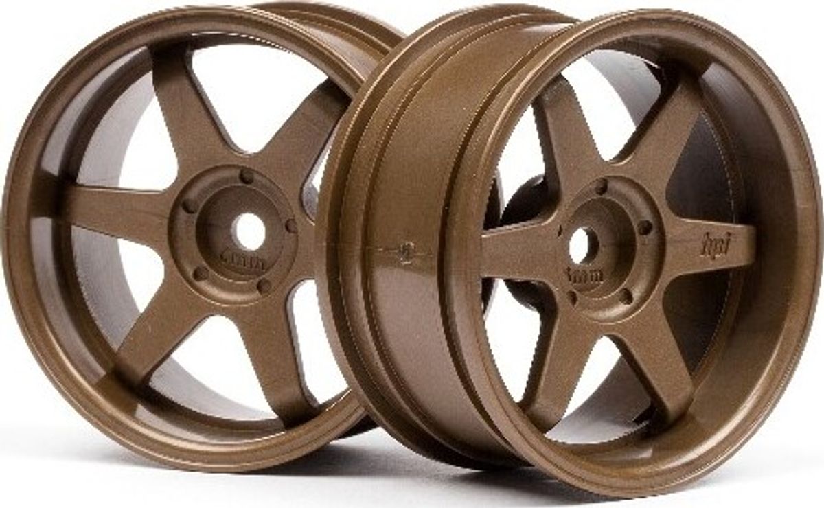 Te37 Wheel 26mm Bronze (0mm Offset) - Hp3838 - Hpi Racing