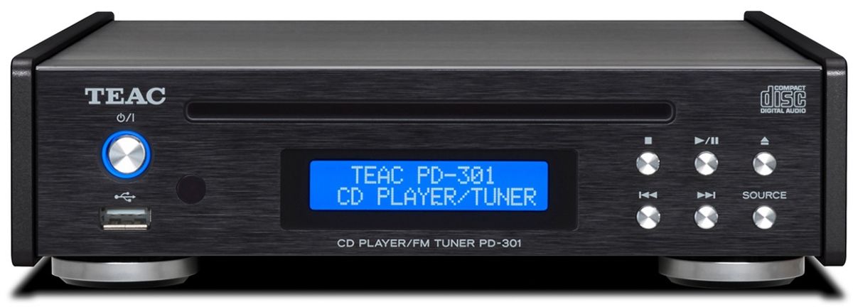 TEAC PD-301DAB-X/B, DAB+/FM og CD Afspiller (Sort)